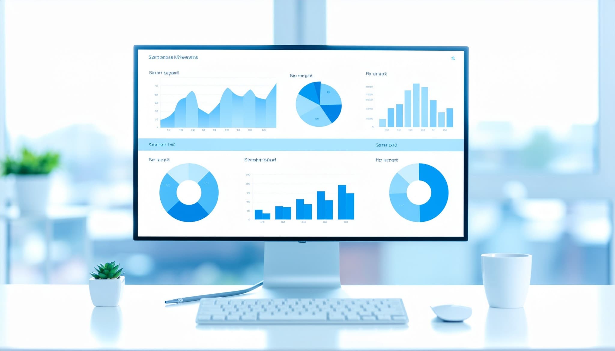 Financial reporting interface